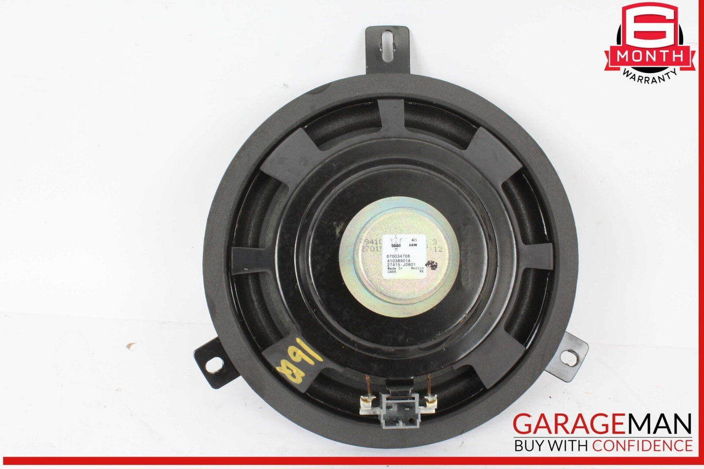 14-18 Maserati Quattroporte Front Door Sound Audio Speaker Set of 2 Pc OEM