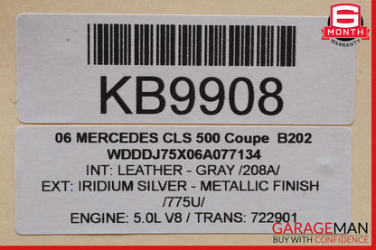 03-09 Mercedes W219 CLS500 ML320 CL550 Sirius Satellite Radio Receiver OEM