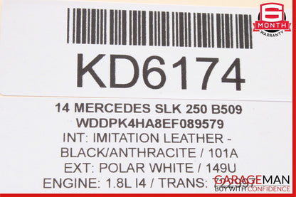12-16 Mercedes R172 SLK250 SLK350 Floor Gear Shift Shifter Selector Box OEM