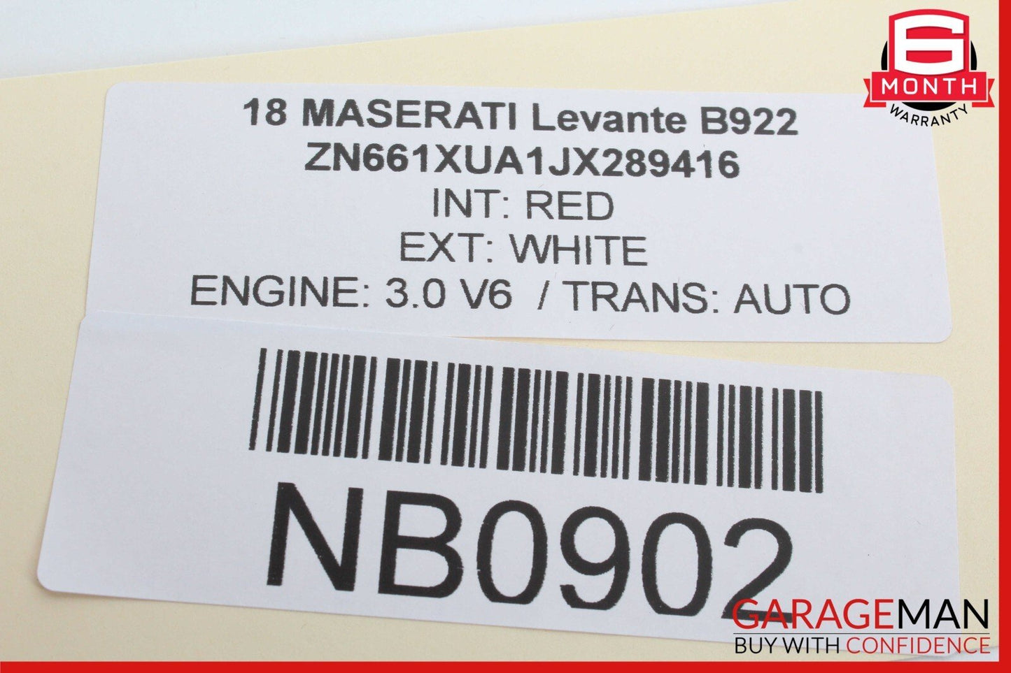 17-20 Maserati Levante M161 Front or Rear Side Door Speaker Set of 2 670036368