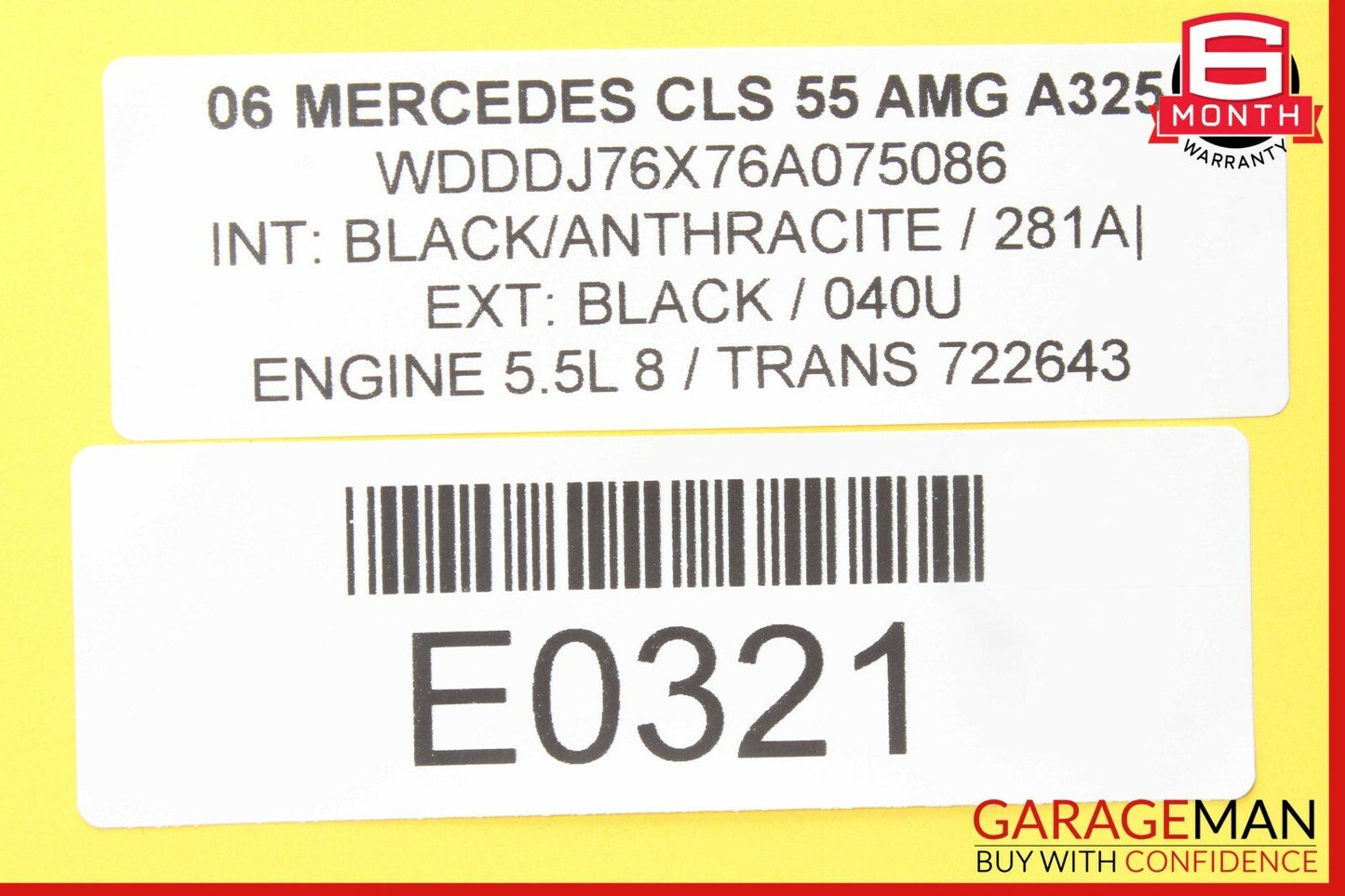 06-11 Mercedes W219 CLS55 AMG Dashboard Speaker Cover Grill Mesh Trim Panel OEM