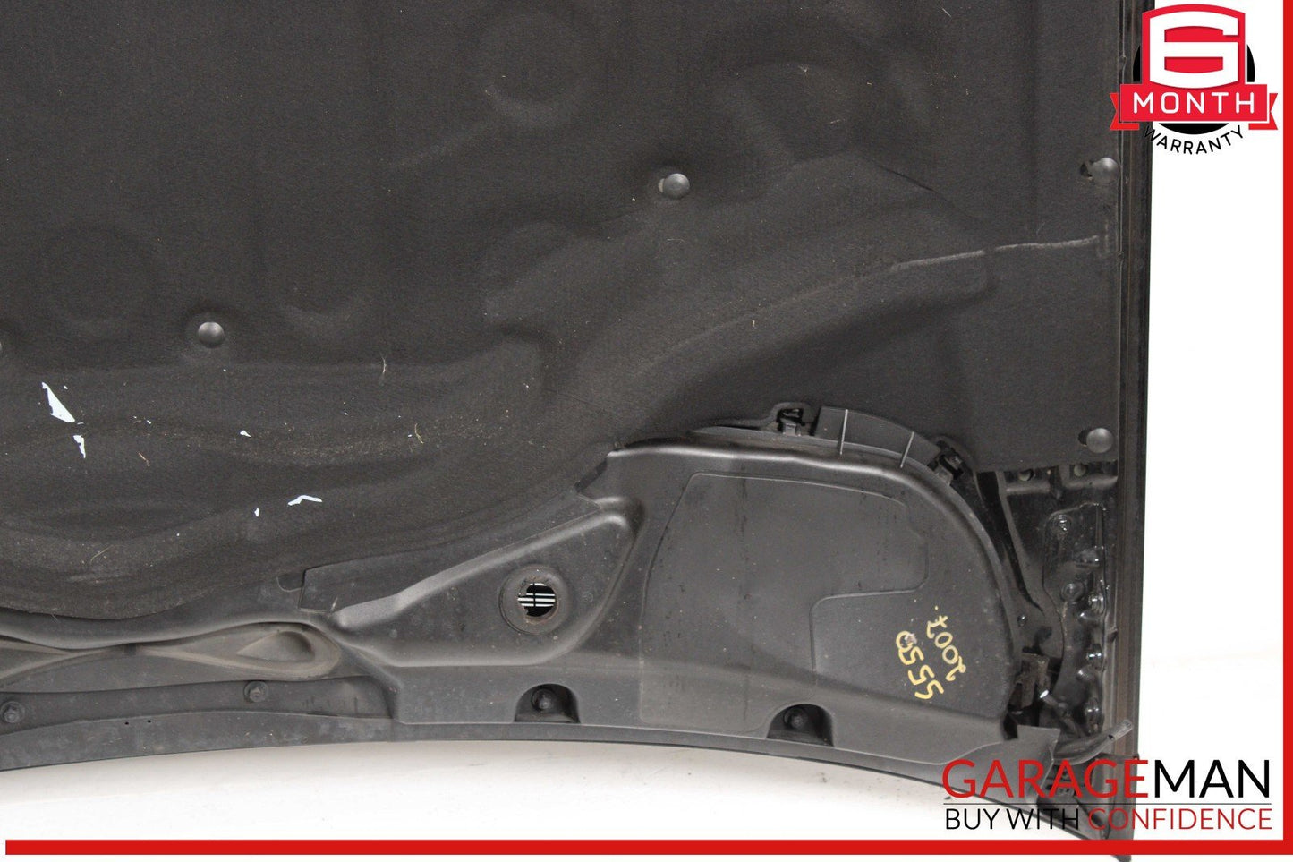07-13 Mercedes W221 S550 Front Hood Bonnet Lid Cover Panel Assembly Black
