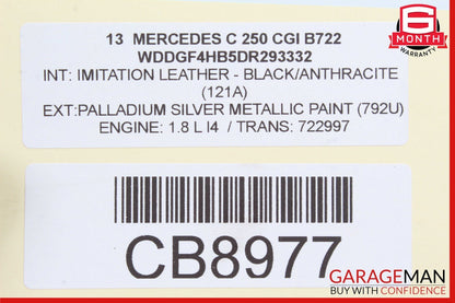 08-17 Mercedes W204 C250 E350 Rear Right / Left Side Upper Control Arm RWD OEM