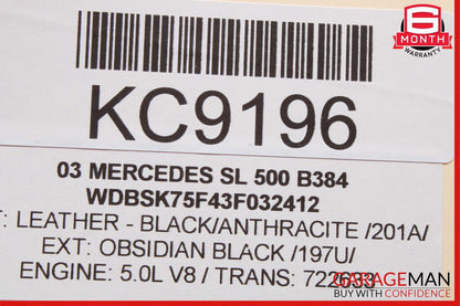 03-08 Mercedes R230 SL500 SL550 Door Audio Speaker Bose Right Passenger Side OEM