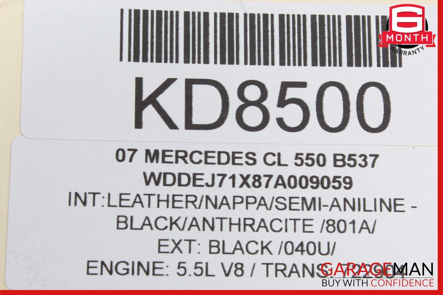 07-14 Mercedes W216 CL550 S550 Front Left Wheel Carrier Spindle Knuckle Hub OEM