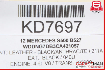 07-13 Mercedes W221 S550 S63 AMG Rear Left Side Door Window Regulator Motor