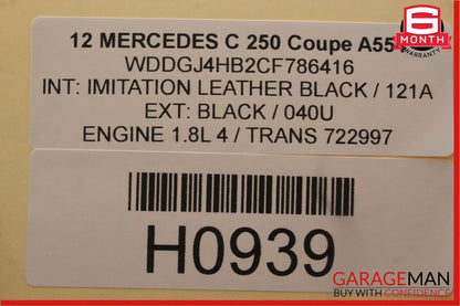 08-14 Mercedes W204 C250 C300 Front Left Side Door Lock Latch Actuator OEM