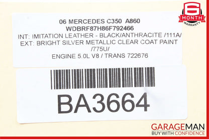 01-07 Mercedes W203 C230 C280 C350 Front Right Side Door Control Module Unit