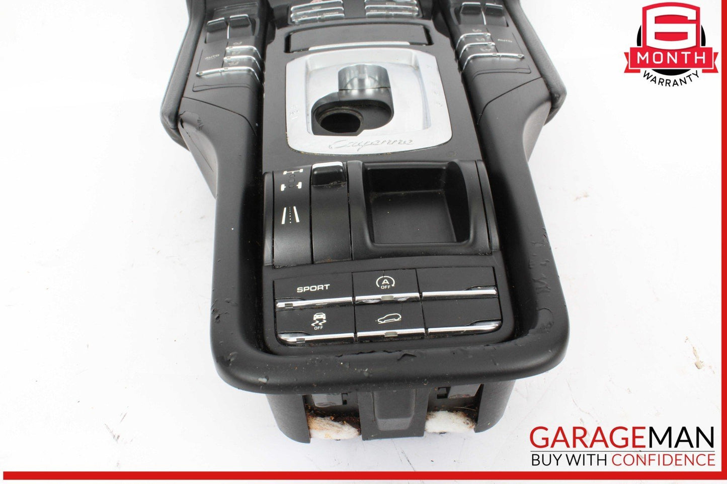 11-18 Porsche Cayenne 958 Front Center Console Switch Control Panel Trim OEM