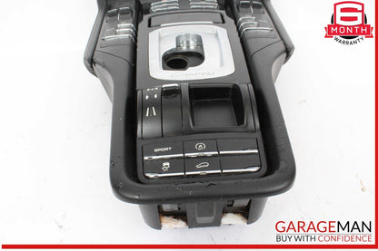 11-18 Porsche Cayenne 958 Front Center Console Switch Control Panel Trim OEM