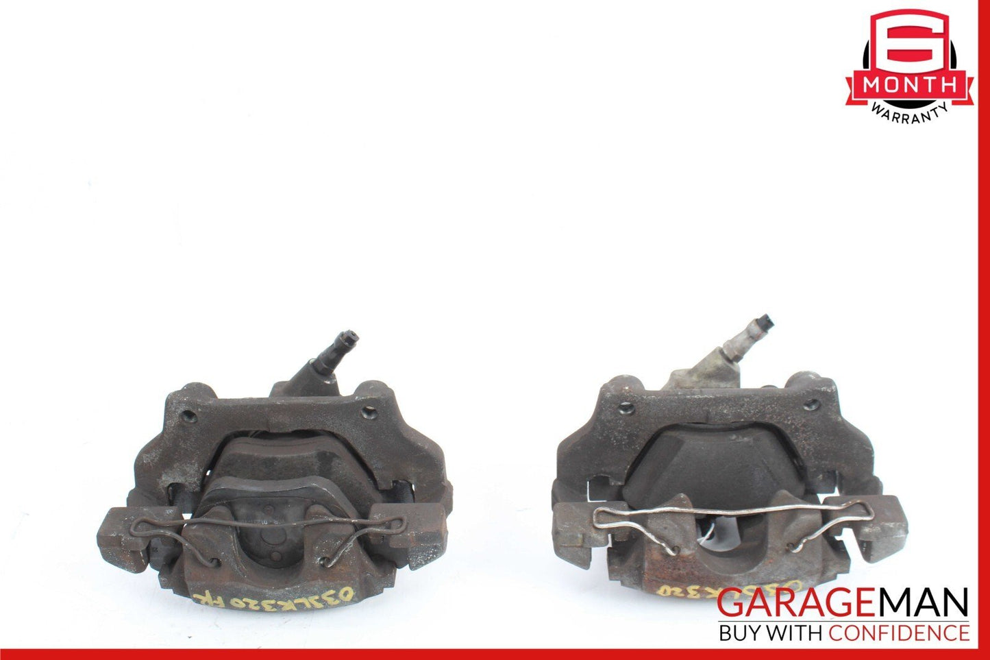 96-04 Mercedes W208 CLK430 SLK320 Front Brake Caliper Calipers Set of 2 Pc OEM