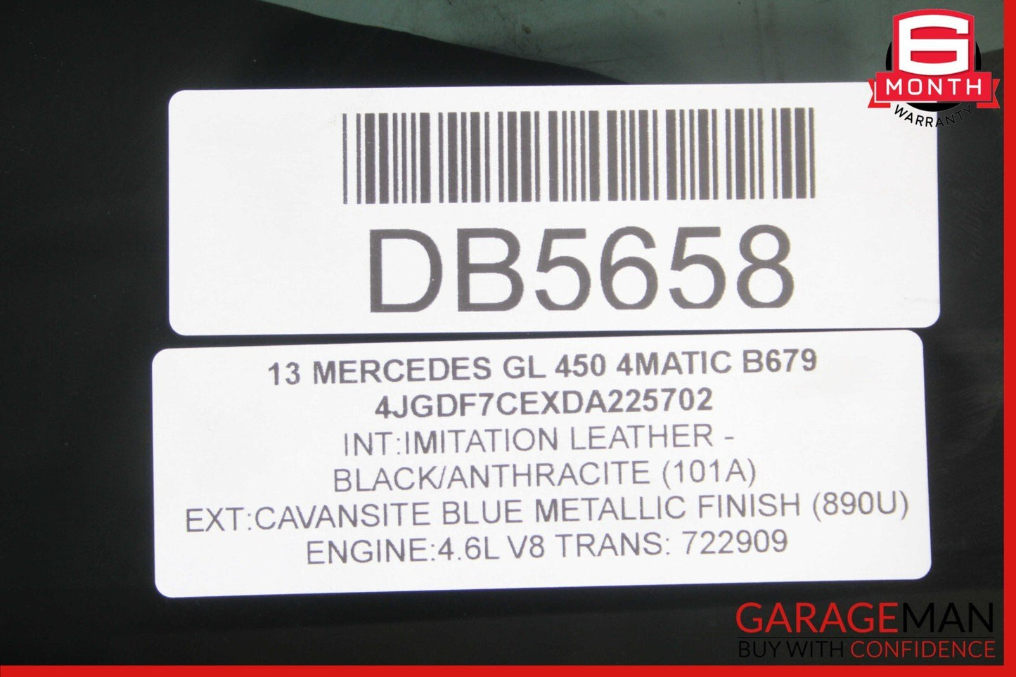 12-19 Mercedes X166 GL450 GLE43 AMG GLS550 Front Left Door Window Glass Clear