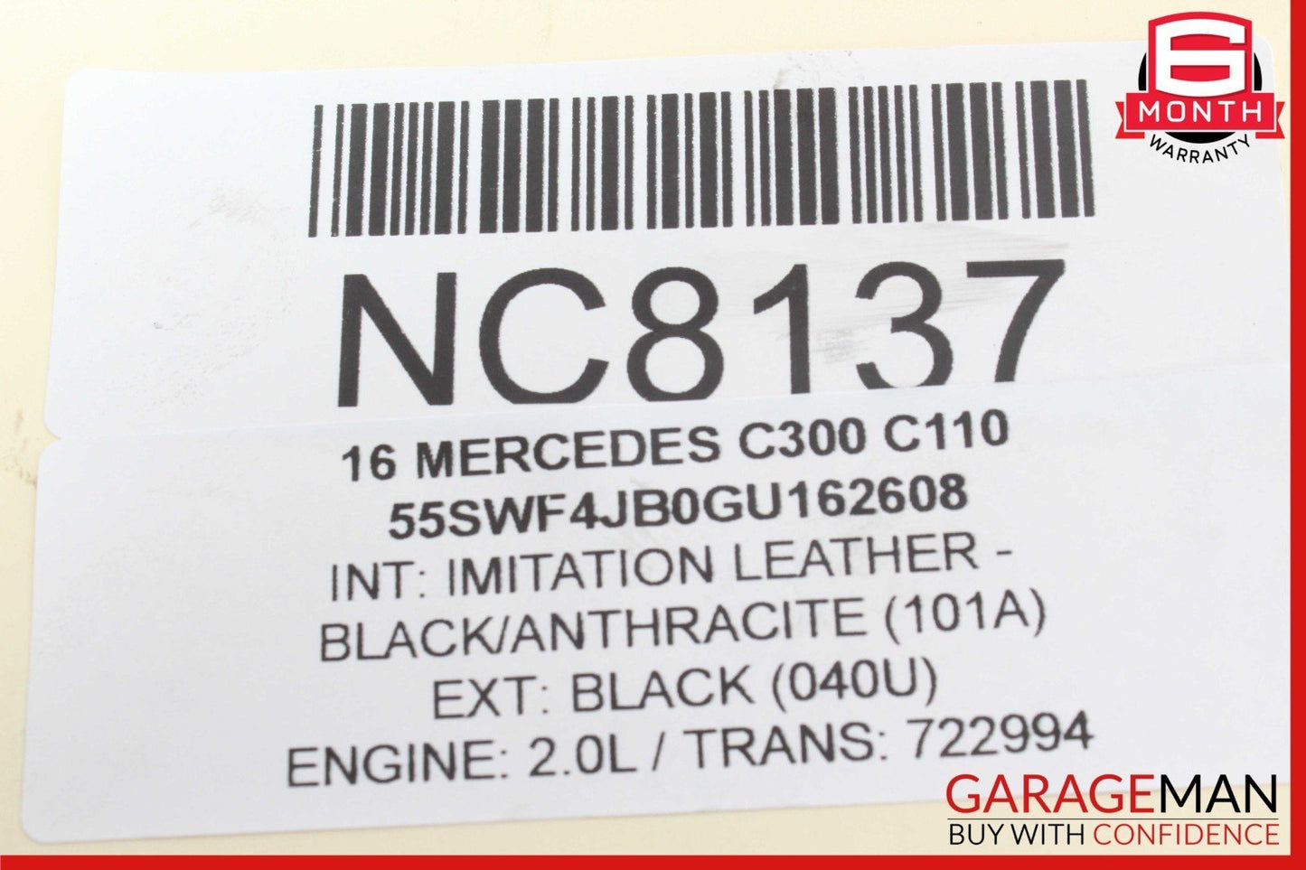 15-20 Mercedes W205 C300 C400 C350e Rear Right Side Spindle Knuckle Hub OEM