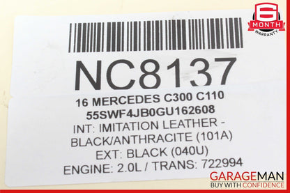15-20 Mercedes W205 C300 C400 C350e Rear Right Side Spindle Knuckle Hub OEM