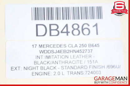 14-18 Mercedes W117 CLA250 Front Right Side Wing Fender Panel Cover OEM