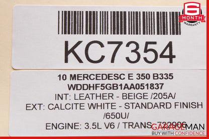 10-11 Mercedes W212 E350 E550 Comand Command Head Unit CD Changer Radio OEM