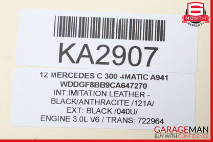 08-14 Mercedes W204 C300 4MATIC Rear Right Side Door Lock Latch Actuator OEM