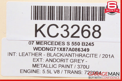 07-10 Mercedes W221 S550 CL550 Keyless Go Control Module 2218708086 OEM