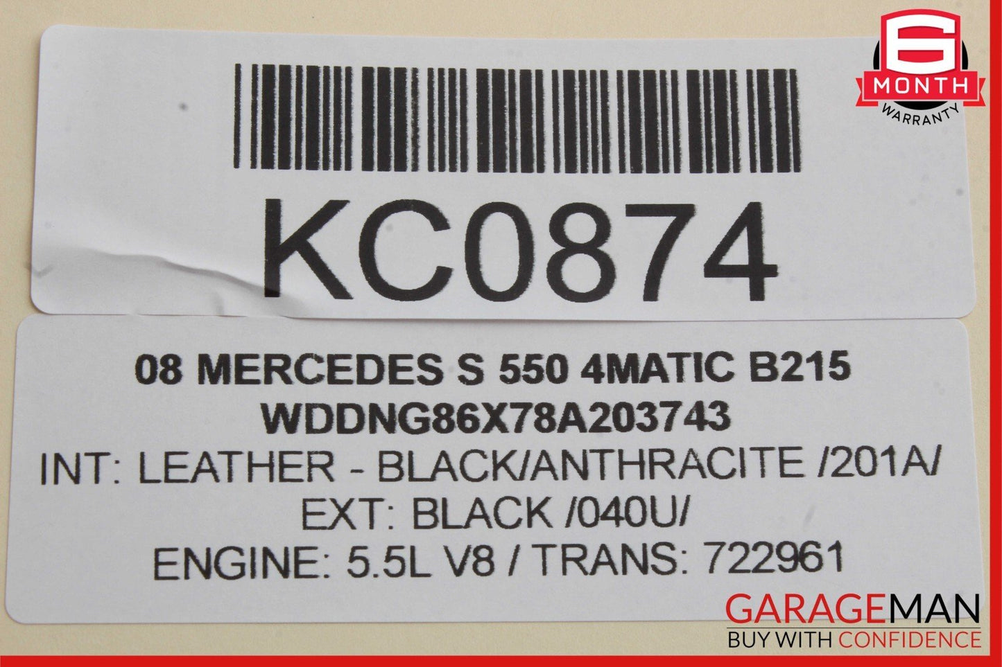 07-09 Mercedes W221 S550 4MATIC Hybrid Center Dashboard Dash Trim Molding Wood