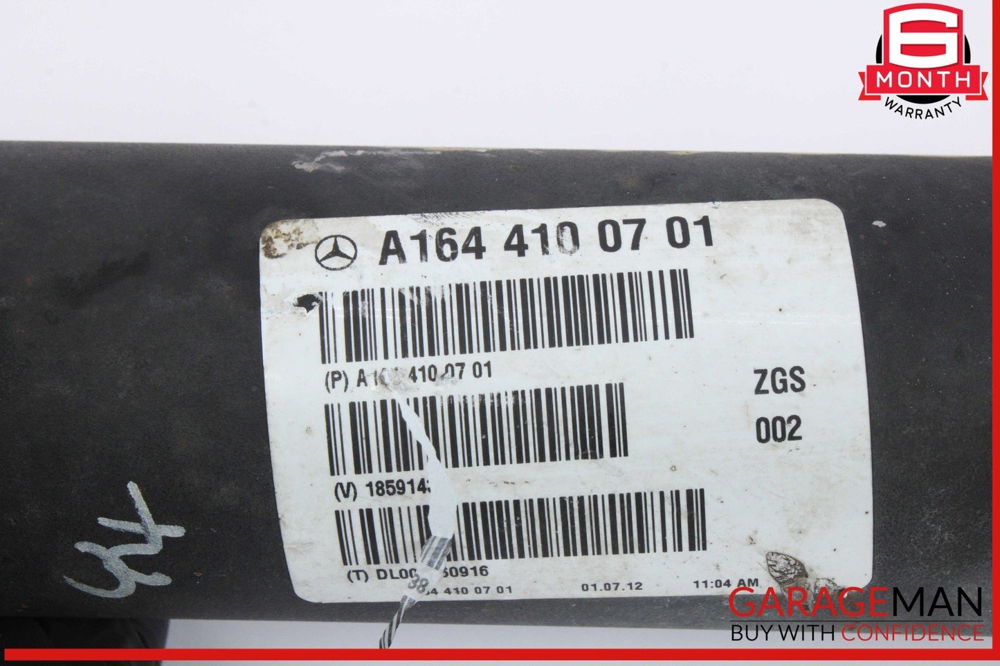 06-12 Mercedes X164 GL450 4MATIC Front Drive Axle Shaft Driveshaft 1644100701