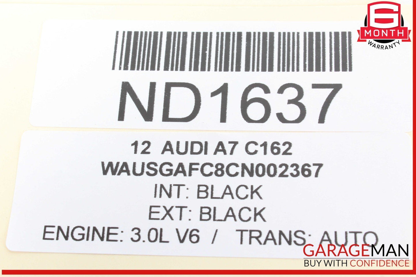 2012-2018 Audi A7 Audio Sound Amplifier Module Bose 4G0035223A OEM