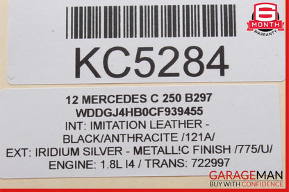 08-14 Mercedes W204 C250 C300 Front Right Side Door Window Regulator Motor OEM