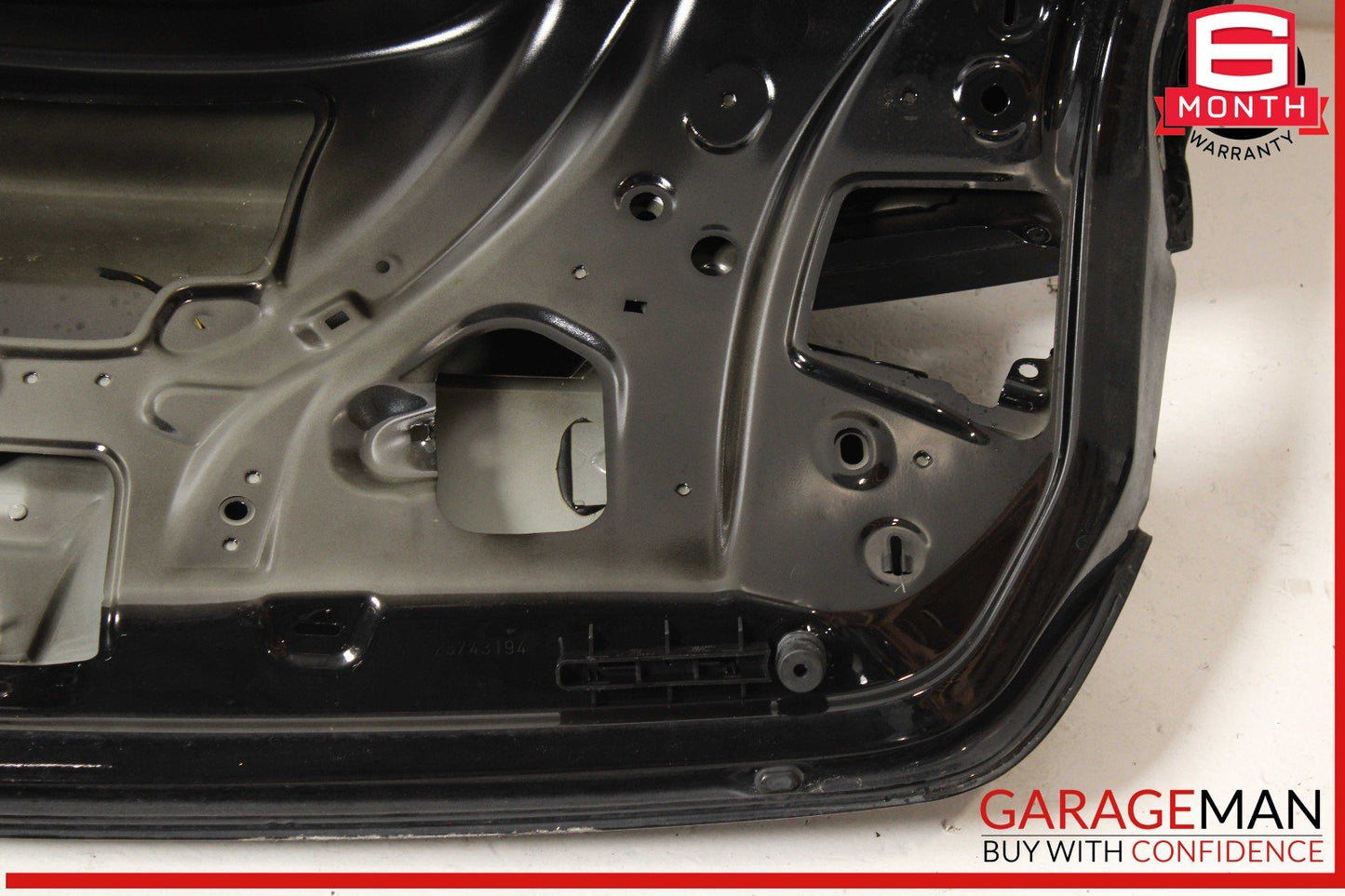 12-16 Audi S4 A4 Trunk Lid Shell Black OEM