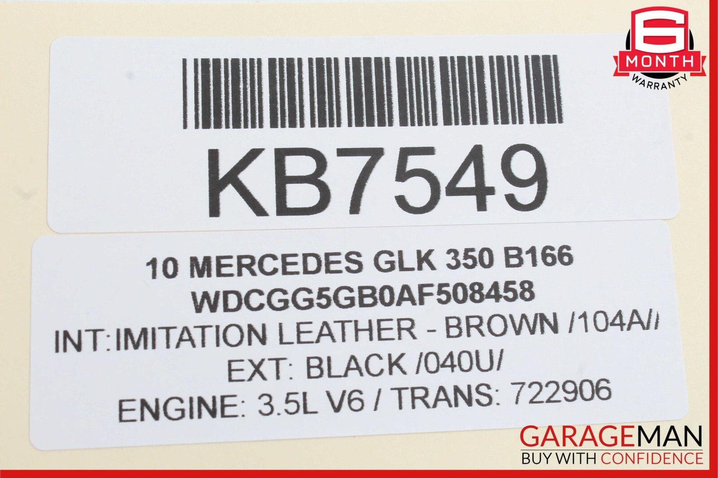 10-15 Mercedes X204 GLK350 Front Left Side Door Panel Tweeter Speaker Cover OEM