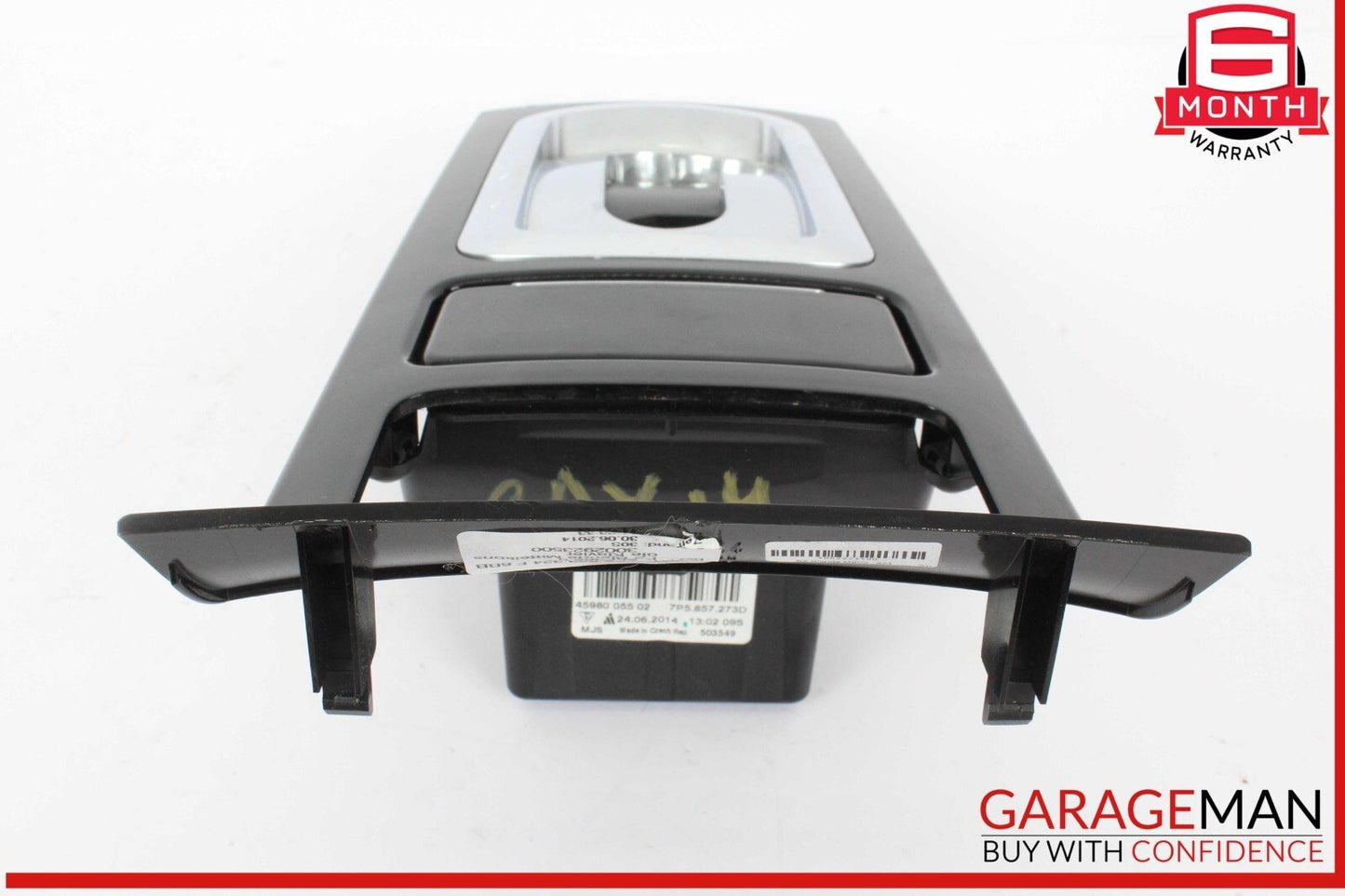 11-18 Porsche Cayenne 958 Center Console Shifter Trim Bezel OEM