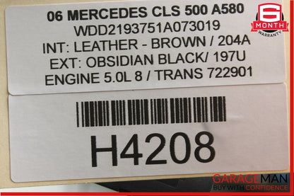 06-11 Mercedes W219 CLS500 Rear Left Side Door Computer Controller Module Unit