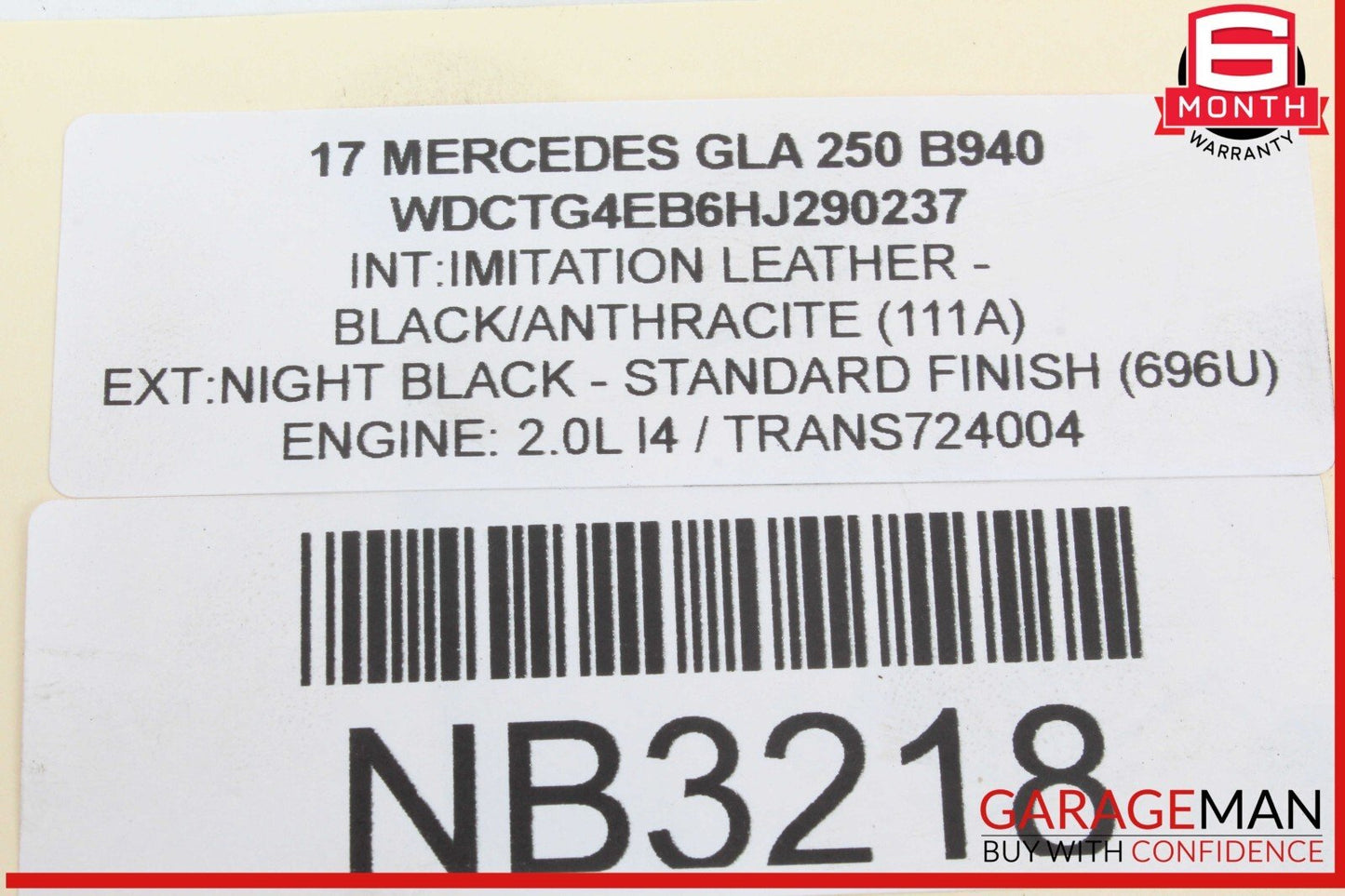 14-20 Mercedes X156 GLA250 Rear Left Side Spindle Knuckle Hub Bearing OEM
