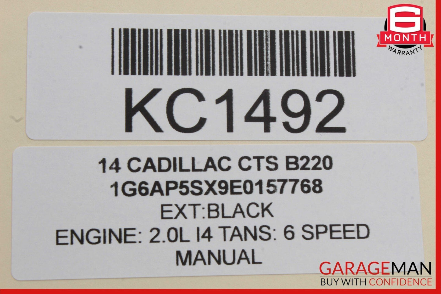 2014 Cadillac CTS Leather Case for Owner Manual Operator User Repair Guide OEM