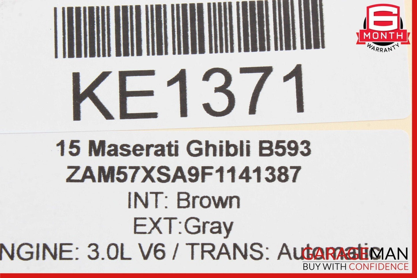 14-17 Maserati Ghibli Front or Rear Side Door Sound Audio Speaker Set OEM