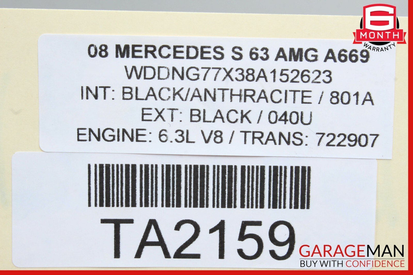 07-13 Mercedes W221 S63 CL65 AMG S600 Engine Cooling Radiator OEM