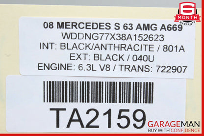 07-13 Mercedes W221 S63 CL65 AMG S600 Engine Cooling Radiator OEM