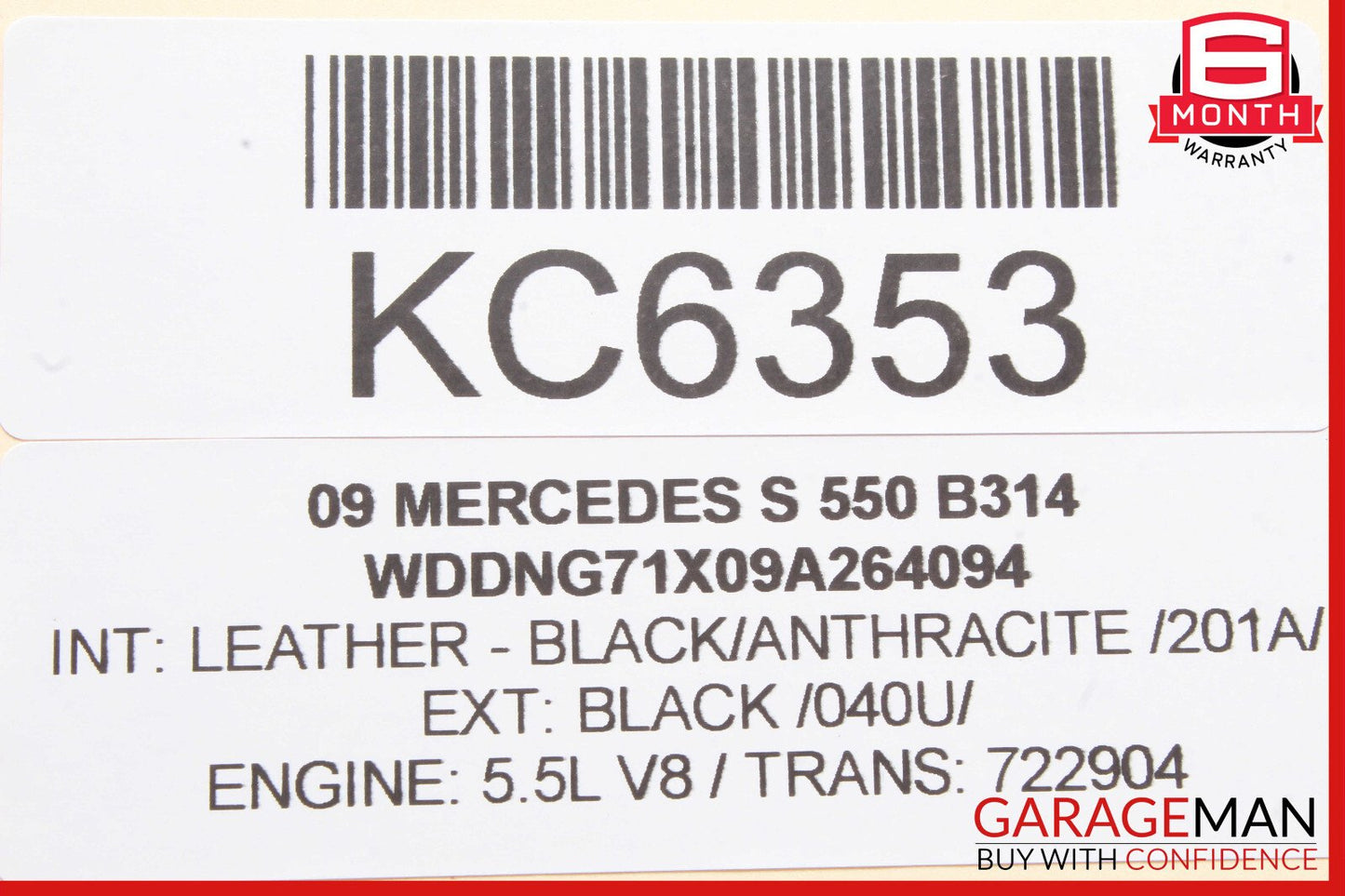 07-14 Mercedes W221 S550 CL550 Instrument Cluster Control Switch 2218703779 OEM