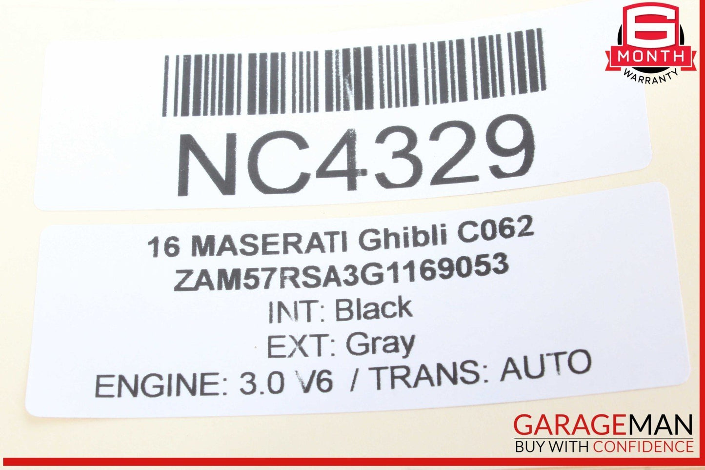 14-19 Maserati Ghibli Front Left Driver Side Upper Control Arm 670004185 OEM
