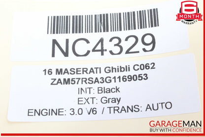14-19 Maserati Ghibli Front Left Driver Side Upper Control Arm 670004185 OEM