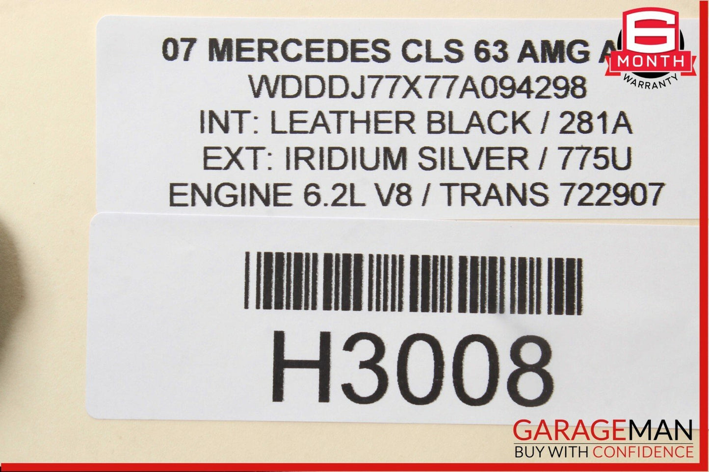 07-11 Mercedes E350 E63 CLS63 AMG ABS Brake Hydraulic Pump Control Module Unit