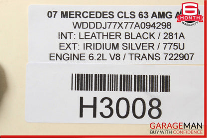 07-11 Mercedes E350 E63 CLS63 AMG ABS Brake Hydraulic Pump Control Module Unit