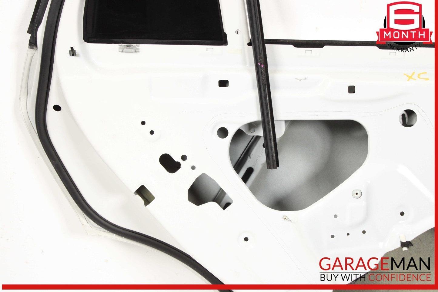 14-18 BMW X5 Rear Left Driver Side Door Shell Panel White OEM