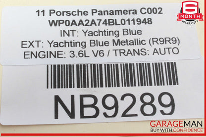 10-16 Porsche Panamera 970 Rear Left Driver Side Lower Suspension Control Arm