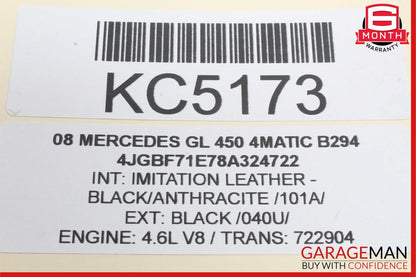 06-12 Mercedes GL350 ML350 GL450 Front Right Door Audio Tweeter Speaker Black