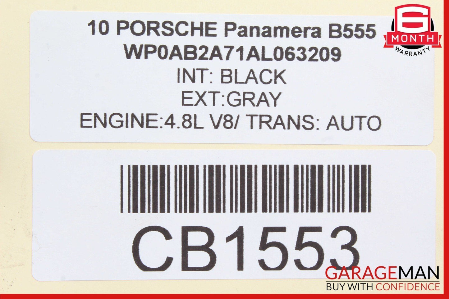 10-16 Porsche Panamera 970 Rear Left / Right Suspension Upper Control Arm