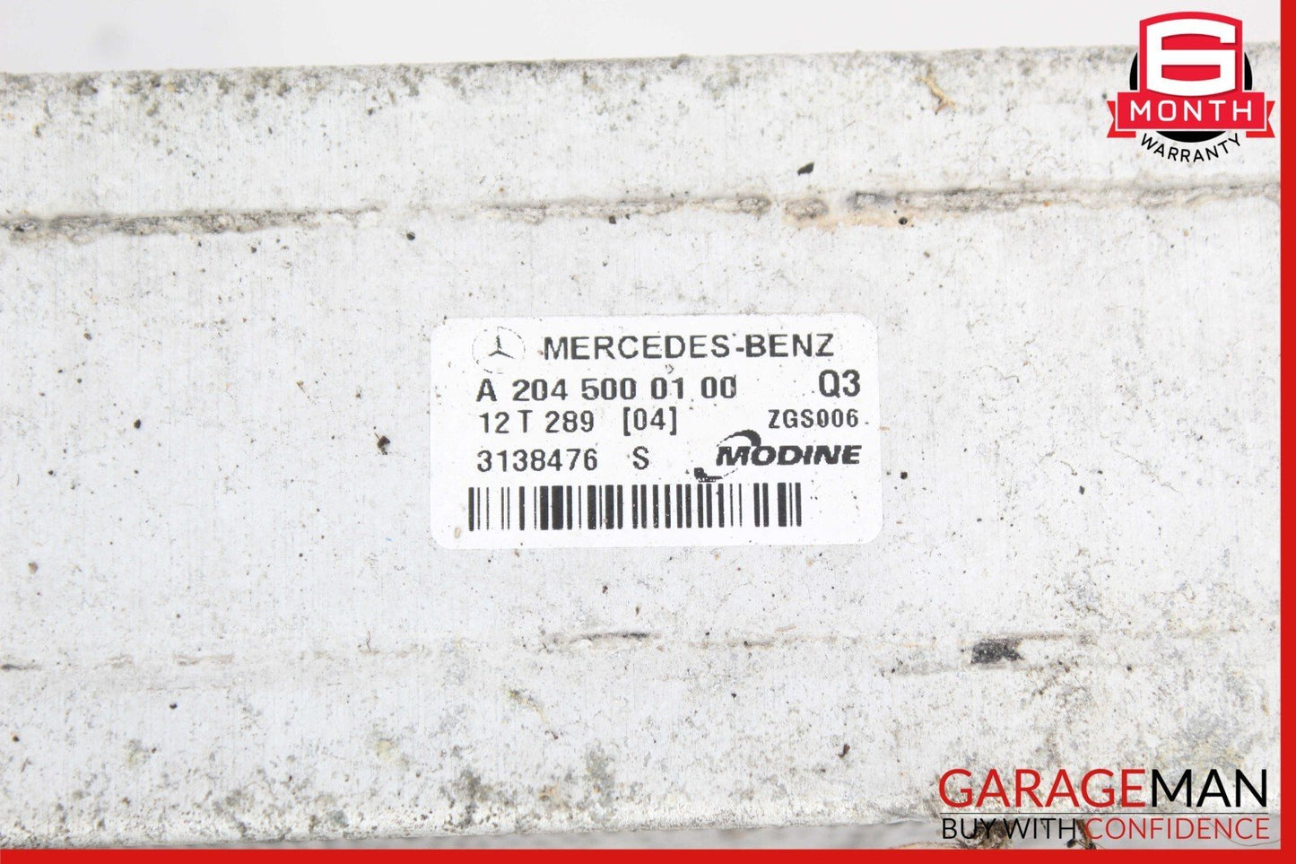 12-15 Mercedes W204 C250 SLK250 1.8 Inter Intercooler Air Cool Cooler Radiator