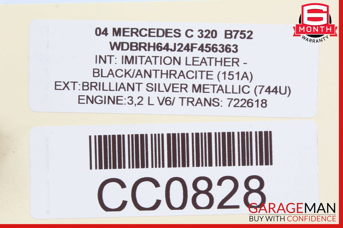 01-09 Mercedes W203 C320 CLK500 Rear Left or Right Side Upper Control Arm OEM