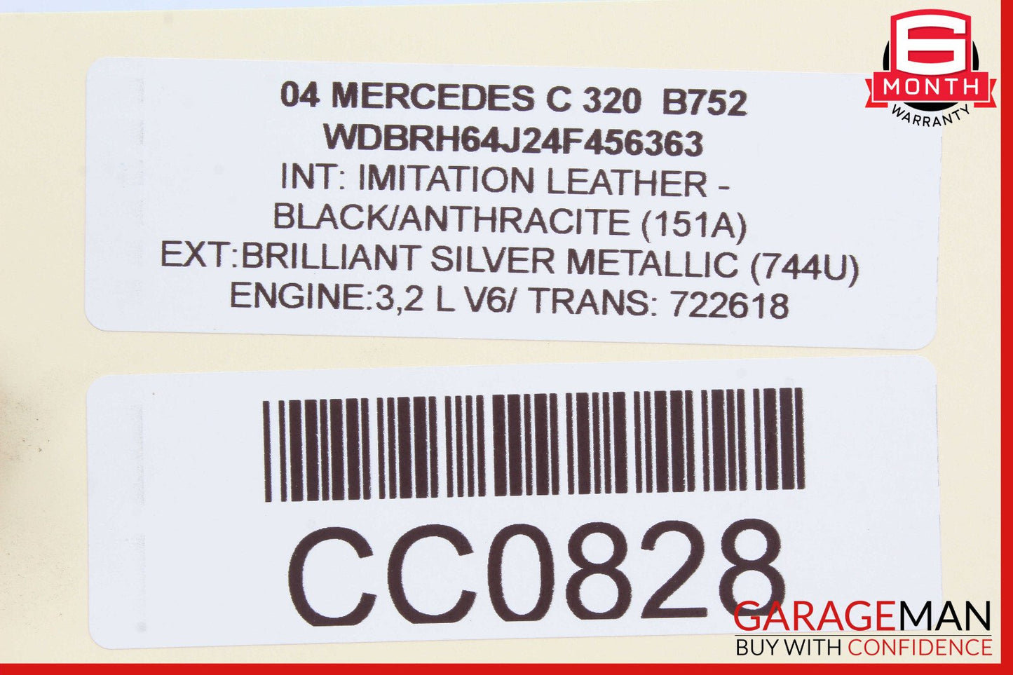01-09 Mercedes W203 C320 CLK500 Rear Left or Right Side Upper Control Arm OEM