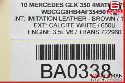 09-15 Mercedes X204 GLK250 GLK350 Rear Right Side Upper Trailing Control Arm