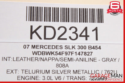 05-11 Mercedes R171 SLK300 SLK350 Front Right Passenger Exterior Door Handle OEM