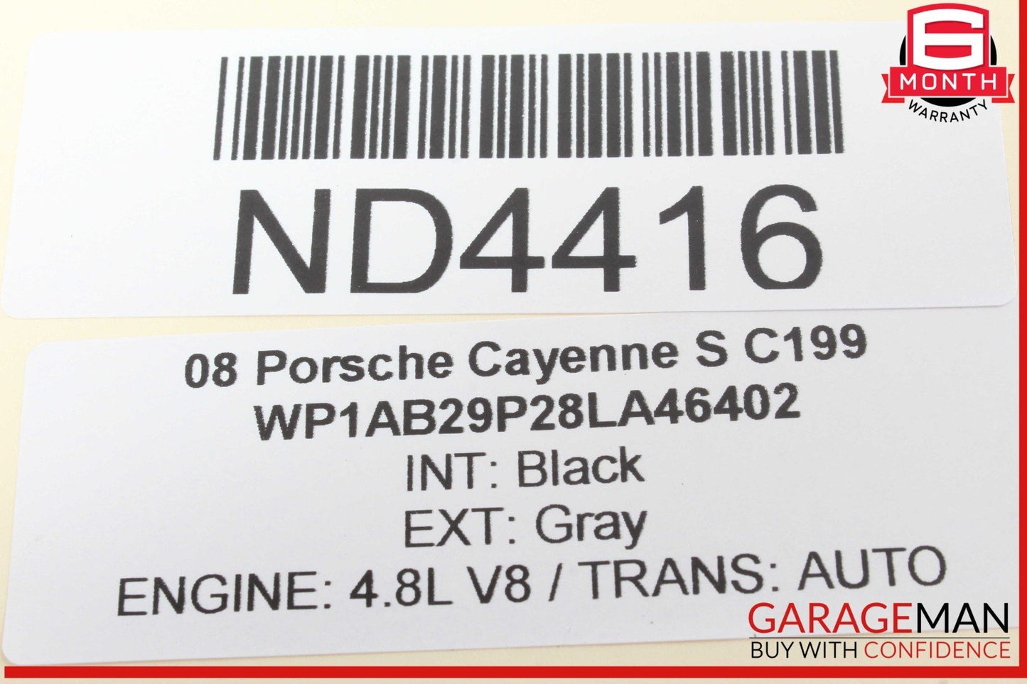 03-10 Porsche Cayenne S 957 Center Dash AC A/C Air Vent Trim Panel Grille
